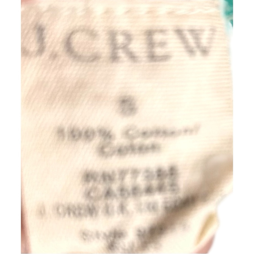 J. Crew classic polo green cotton short sleeves Sz S - Picture 4 of 5